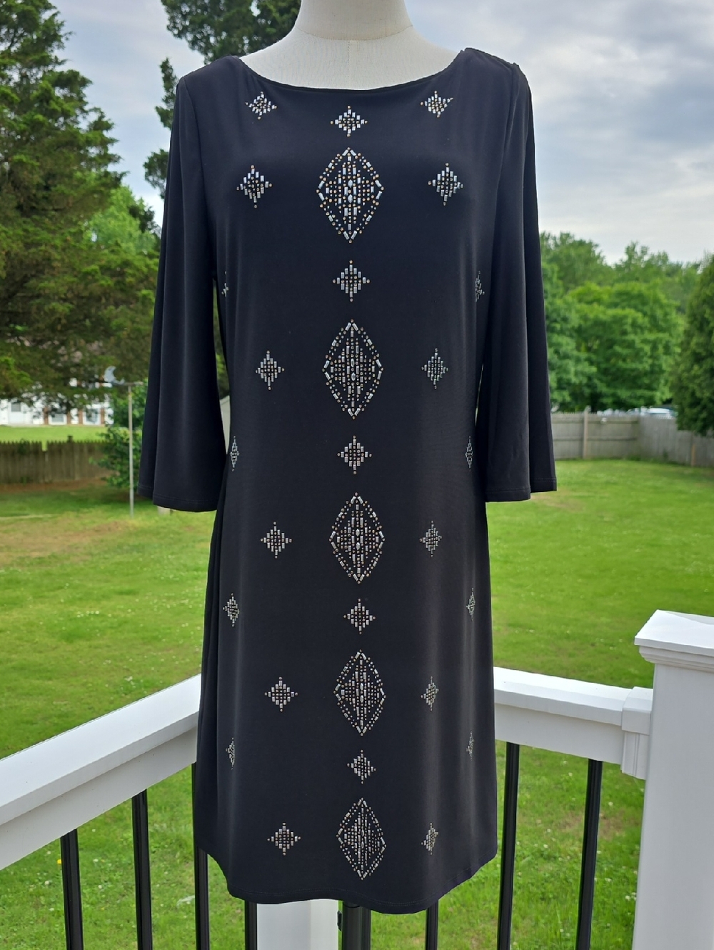 NWT White House Black Market Black Dress